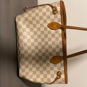 Authentic Louis Vuitton Neverfull PM Damier Azur